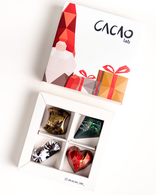 "Caja de 4 Bombones Navidad 2025"