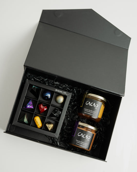 Caja Deluxe 9 Bombones by CacaoLab