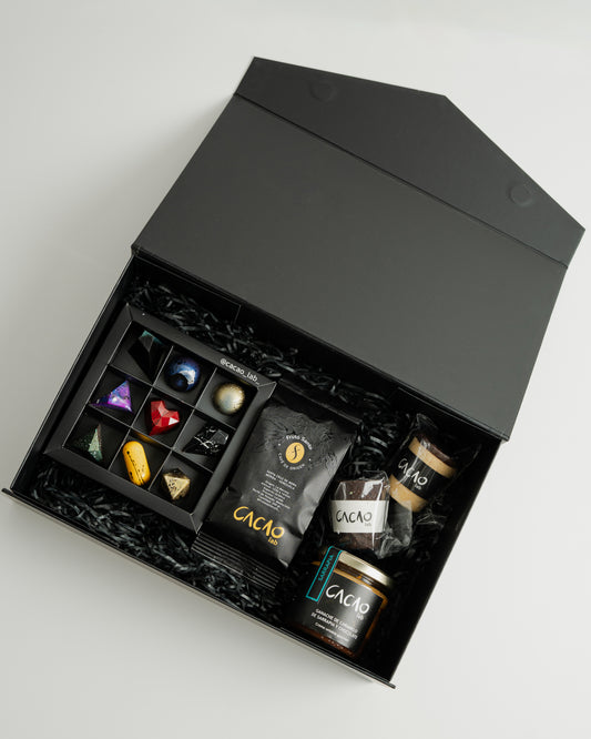 Caja Deluxe 9 Bombones by CacaoLab