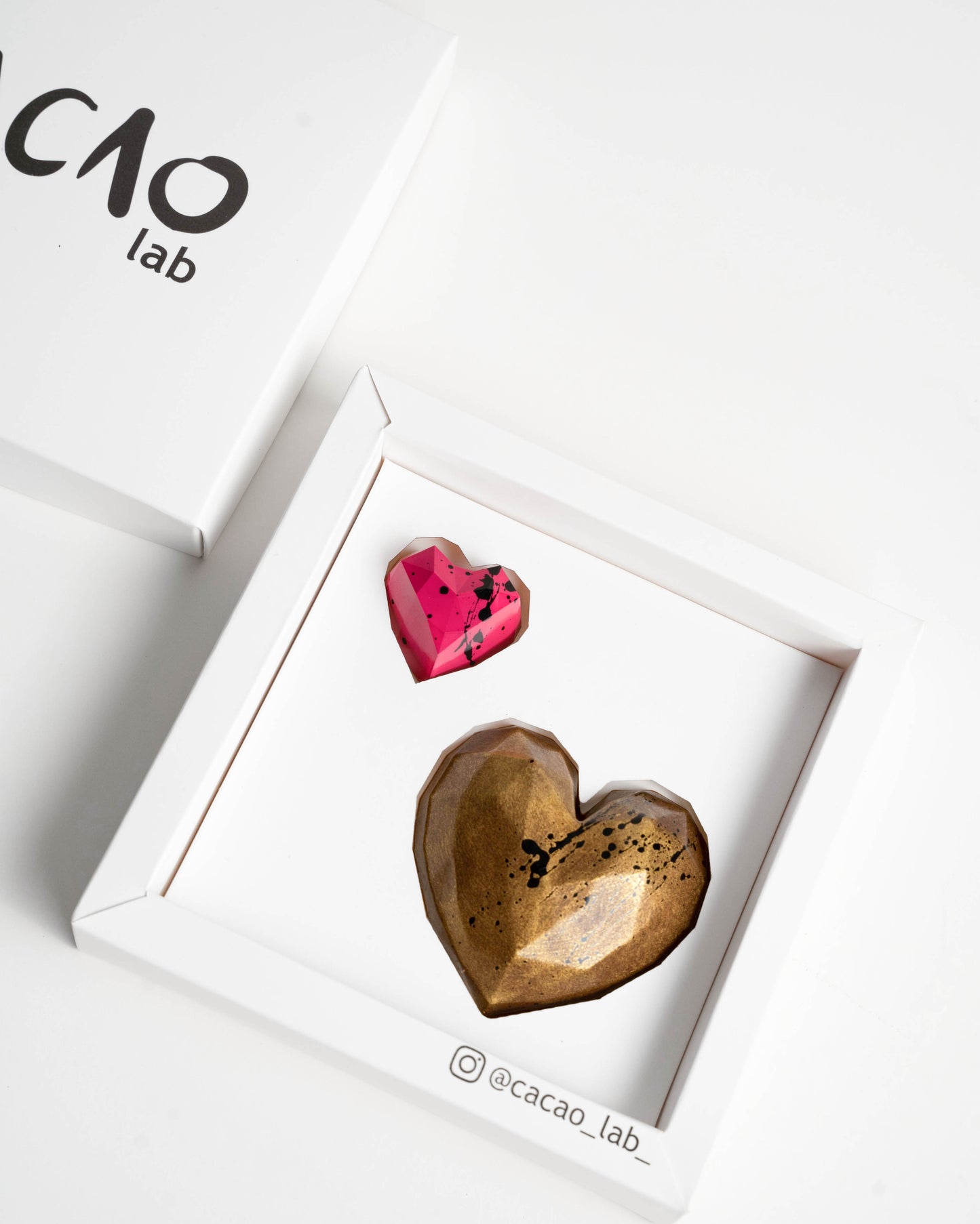 Caja "Tu y Yo" 1 Maxi corazón + bombón