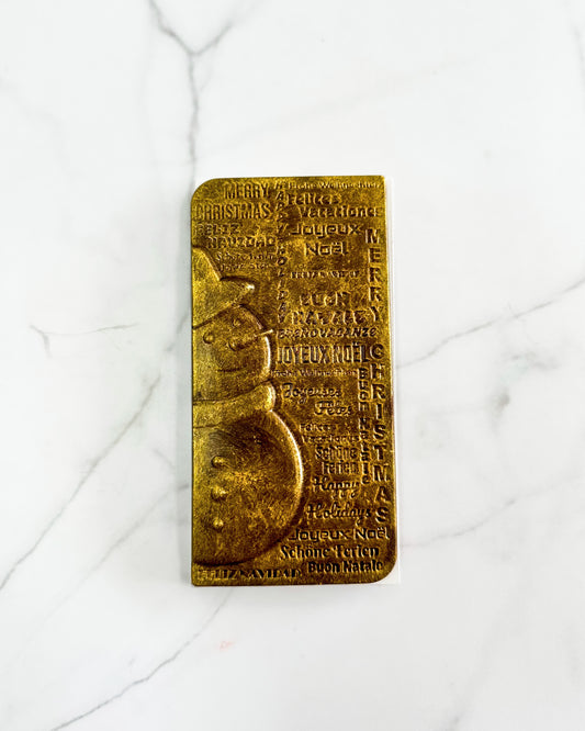 "Barra Muñeco de Nieve"