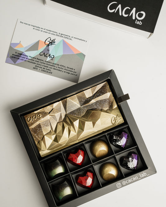 Caja de 8 Bombones + Barra Avila (Edición Especial)