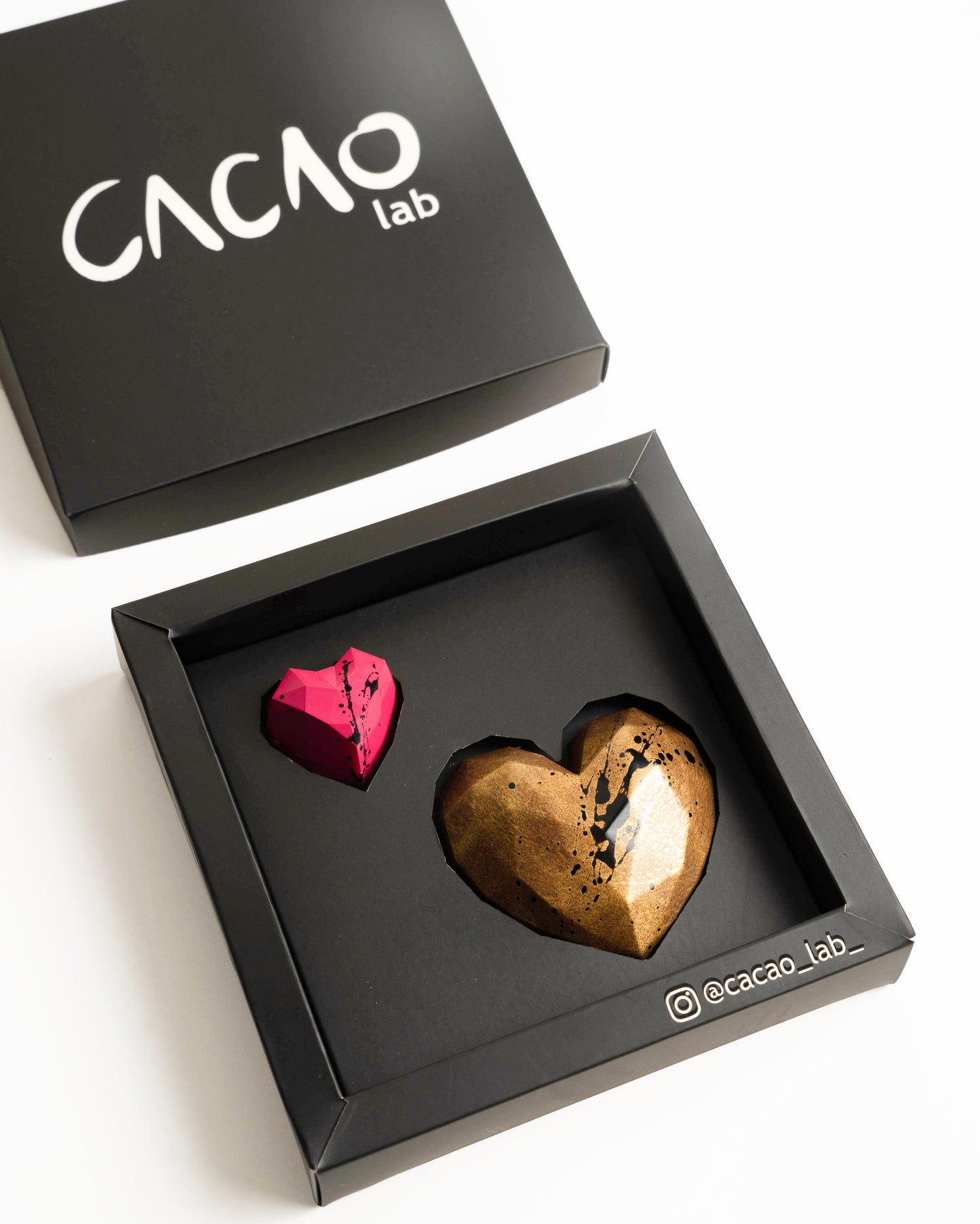 Caja "Tu y Yo" 1 Maxi corazón + bombón