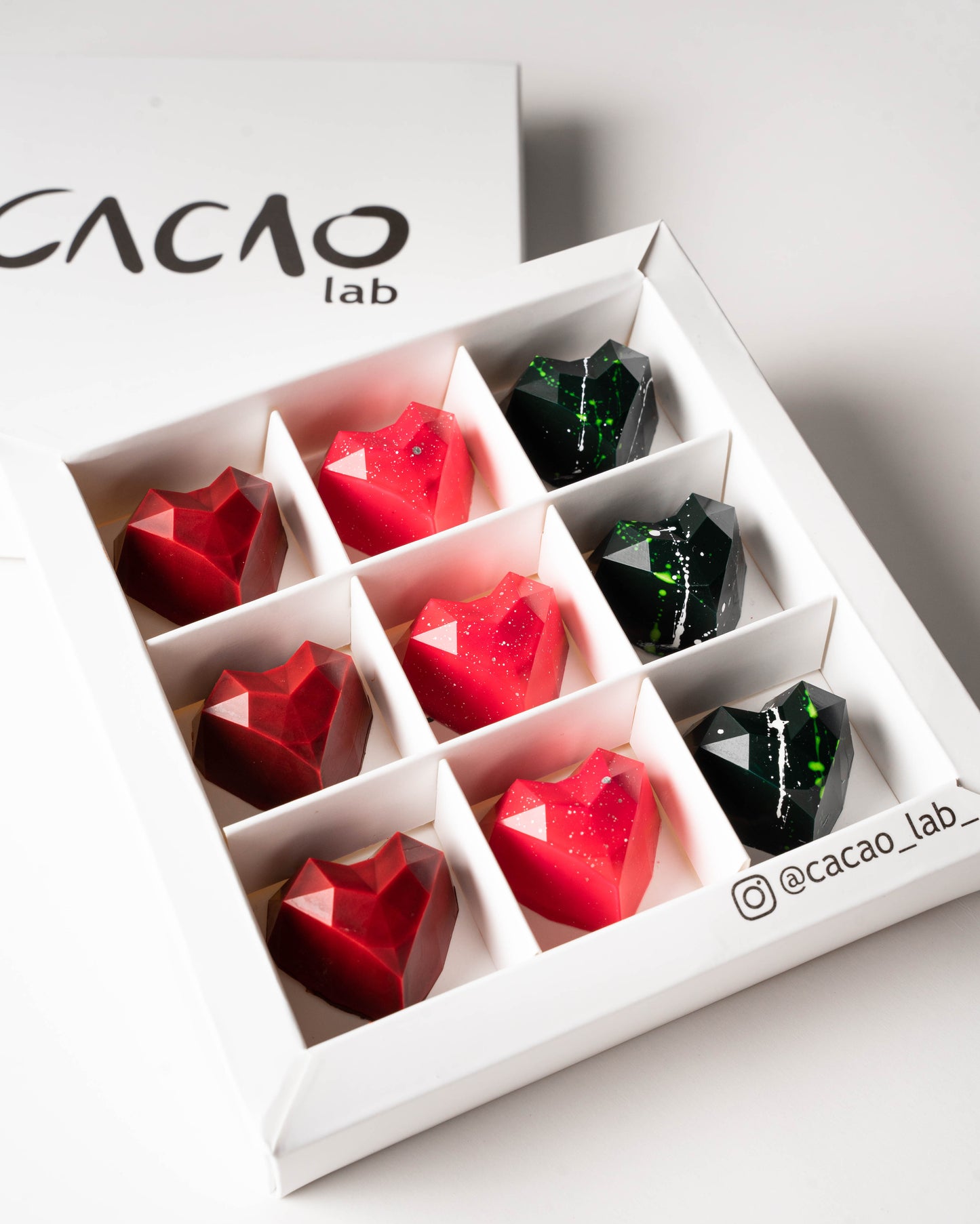 "Caja de 9 Bombones"