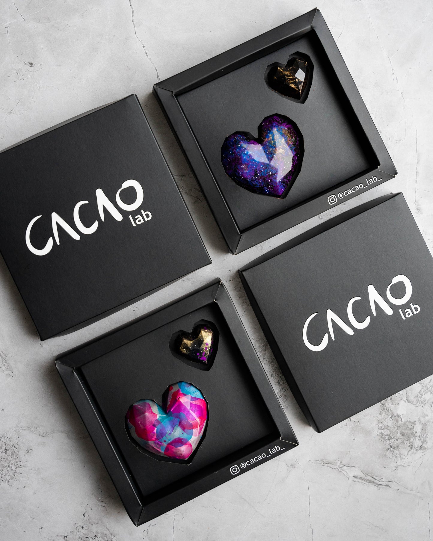 Caja "Tu y Yo" 1 Maxi corazón + bombón