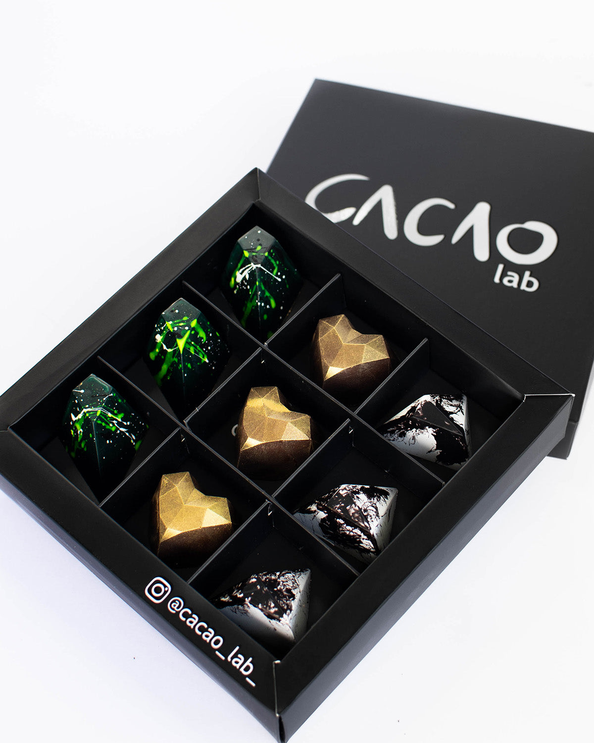 "Caja de 9 Bombones"