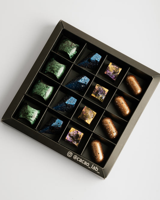 "Caja de 16 Bombones"