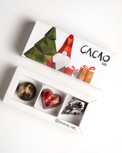 "Caja de 3 Bombones Navidad 2025"