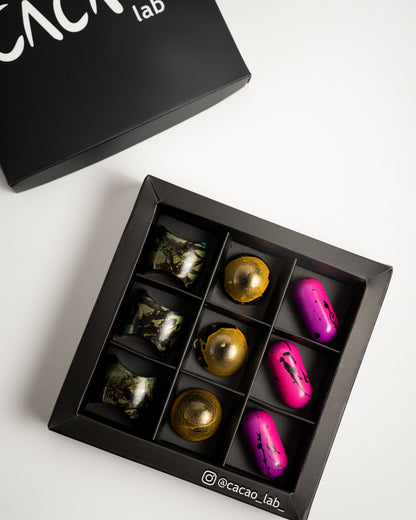 Caja de 9 Bombones