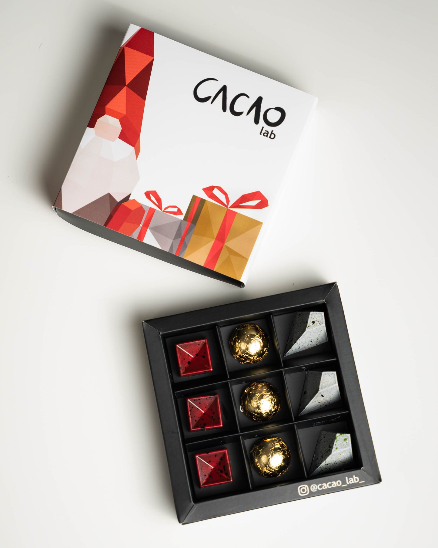 "Caja de 9 Bombones"